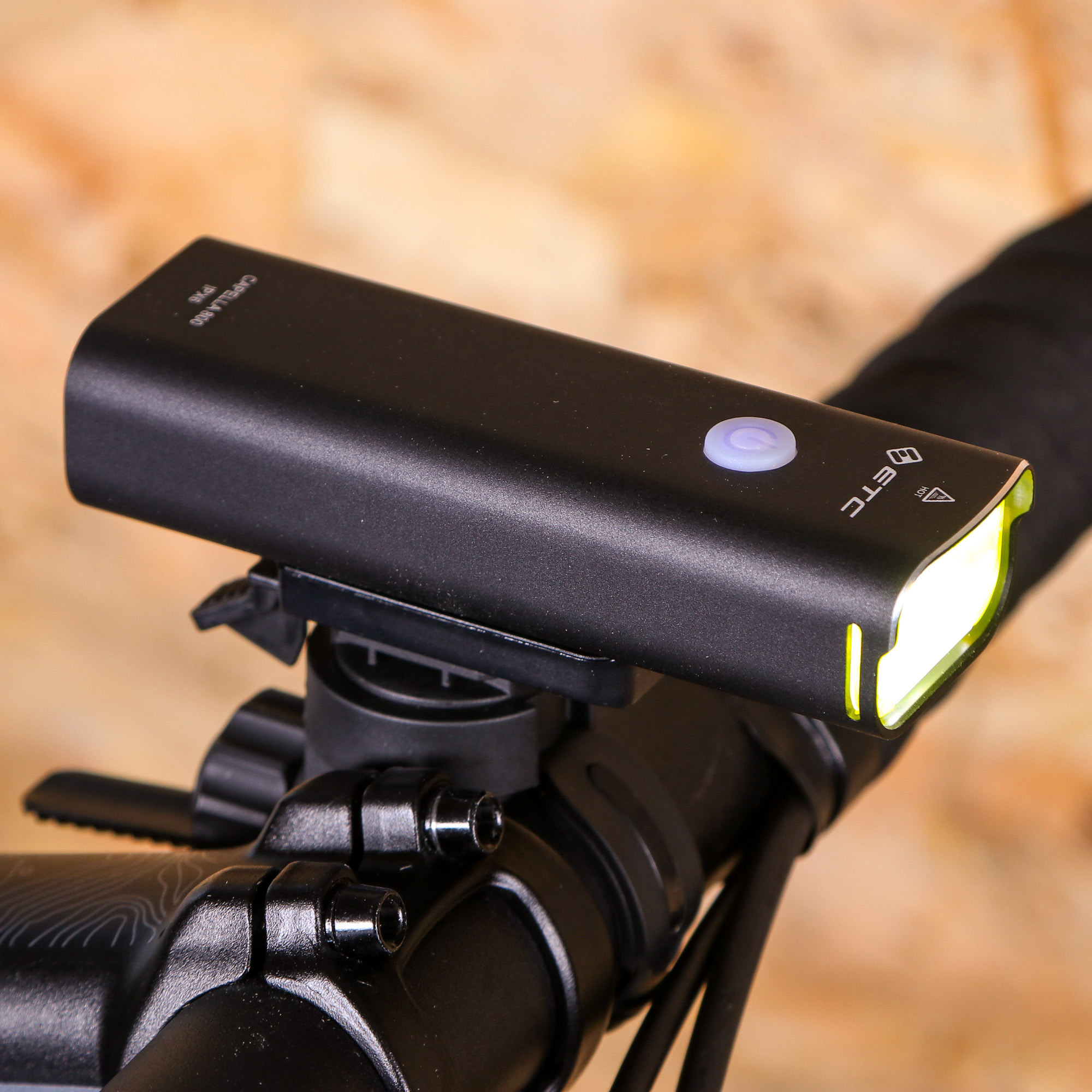 BONTRAGER Ion Comp R Front Bike Light 172175700 Lumens USB BLACK-SILVER $80 